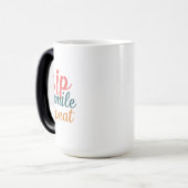 Magique Sip, Smile, Repeat - Morphing Mug 15 oz (Devant gauche)