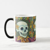 MAGIQUE SKELETON AUTOMNE GENTLEMAN, HALLOWEEN MORPHING MUG (Gauche)