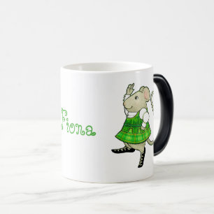 Magique SOURIS DE GIG IRLANDAIS Mug Morphing + Texte