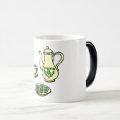 Magique St. Patrick's Day Irish Tea Set Mug (Devant droit)
