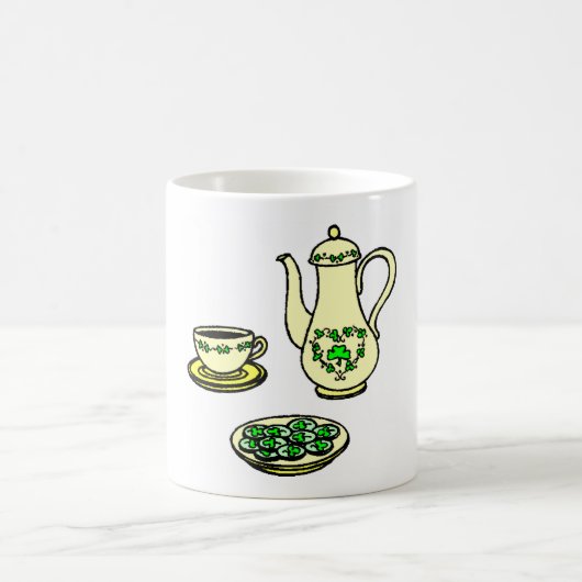 Magique St. Patrick's Day Irish Tea Set Mug (Centre)
