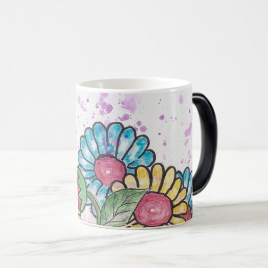 Magique Summer of Love design sur une Mug (Devant droit)