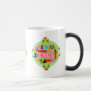 Magique 😻 🐾 ↷ Sun Cute Cat Family Fun Mug ↶ 🐾 😺