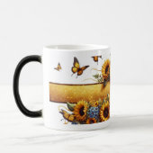 Magique Sunflower and Butterfly Mug Wrap (Gauche)