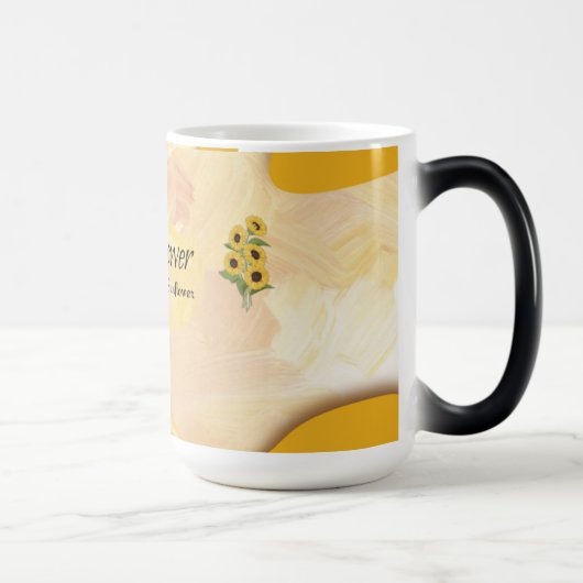 Magique Sunflower Morphing Mug  (Droite)