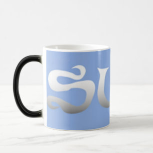 Magique Surf bleu mug