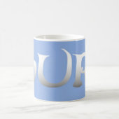 Magique Surf bleu mug (Centre)