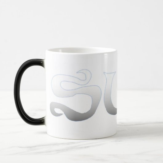 Magique Surf fondu blanc morphing mug (Gauche)