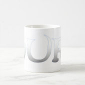 Magique Surf fondu blanc morphing mug (Centre)