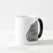 Magique Tête de fer Morpher Mug (Devant droit)