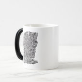 Magique Tête de fer Morpher Mug (Devant gauche)
