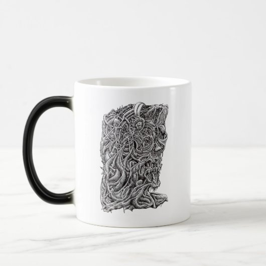 Magique Tête de fer Morpher Mug (Gauche)