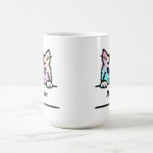 Magique Tie Dye Kitty Mug (Centre)
