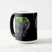 Magique Top hat design Mug (Devant gauche)