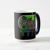 Magique Top hat design Mug (Devant droit)
