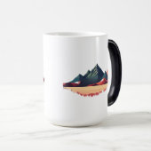 Magique Tranquille Mountain Majesty Mug (Devant droit)