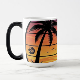 Magique Tropical Sunset Heat-Reveal Mug – Magical Golden H