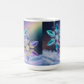 Magique Turquoise Violet Crystals Morphing Mug (Centre)