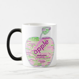 Magique Une pomme pour l'enseignant - Mug Inspirationnel