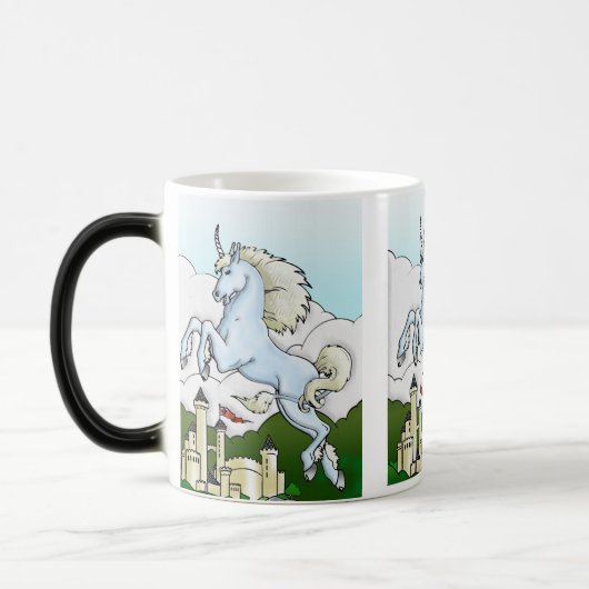 Magique Unicorn & Fairy Castle Les enfants Boire de la Mug (Gauche)