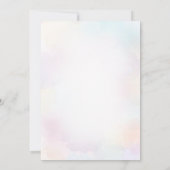 Magique Unicorn Rainbow Carte de remerciements d'a (Dos)