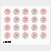 Magique, Unicorne, Sticker Arc-en-ciel (Feuille)
