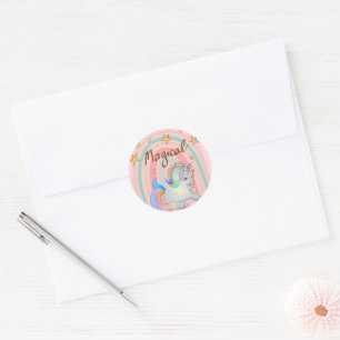 Magique, Unicorne, Sticker Arc-en-ciel