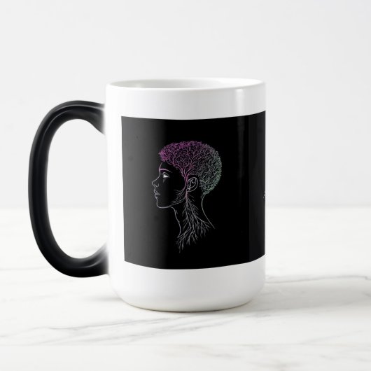 Magique Unique Thoughtful Gift Mug (Gauche)