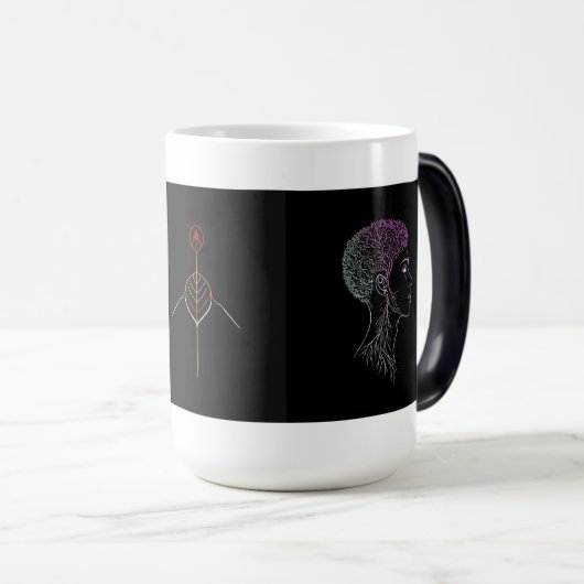 Magique Unique Thoughtful Gift Mug (Devant droit)