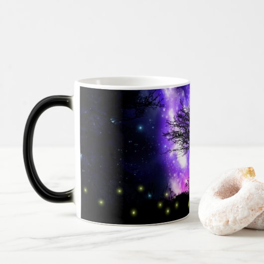 Magique Voie Lactée Mug magique (Avec donut)