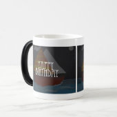 Magique Voile de minuit - Anniversaire Morphday Mug (Devant gauche)