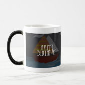 Magique Voile de minuit - Anniversaire Morphday Mug (Gauche)