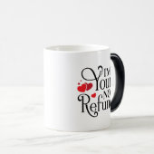 Magique Votre - Mug Monogramme (Devant droit)