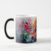 Magique Watercolor Dog Mug Wrap (Gauche)