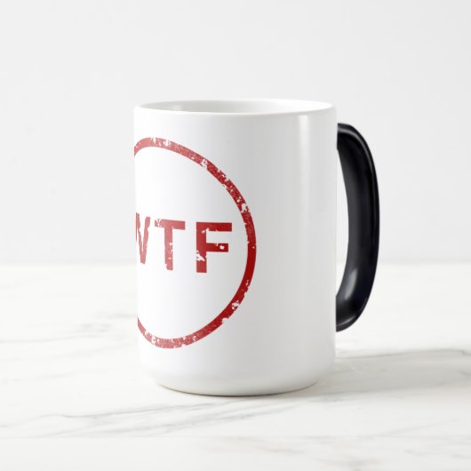Magique WTF Mug (Devant droit)