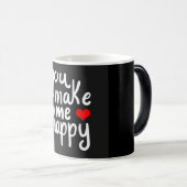 MAGIQUE **YOU MAKE ME HAPPY** COFFEE MUG (Devant droit)