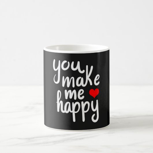 MAGIQUE **YOU MAKE ME HAPPY** COFFEE MUG (Centre)