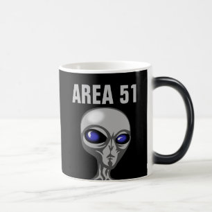 Magique Zone 51, Mug de café Alien