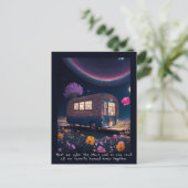 Magisch Banque Bookmobile Briefkaart (Staand voorkant)