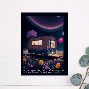 Magisch Banque Bookmobile Briefkaart