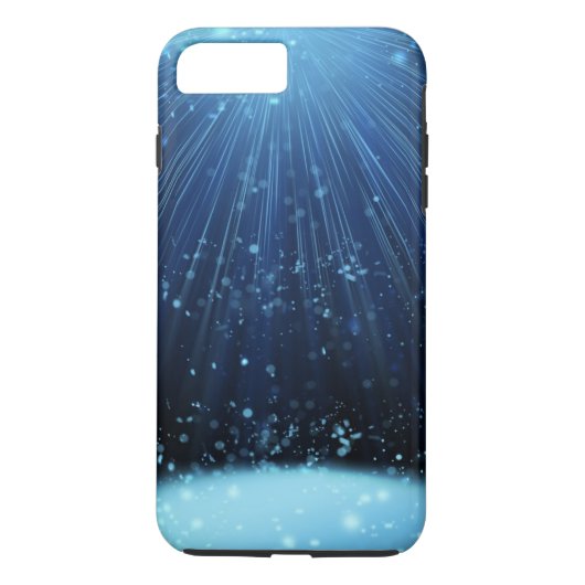 Magisch Blauw Abstract Hoesje-Mate Tough Case-Mate iPhone Case (Achterkant)