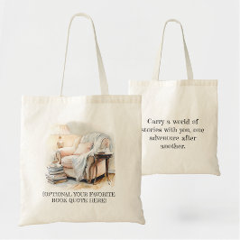 Magisch boek Fairy Canvas tas