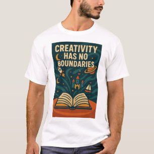 Magisch Boek Fantasie Illustratie T-shirt