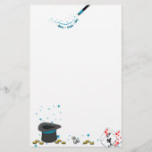 Magisch boek invoegen Abra-Cada-Bra Briefpapier (Voorkant)