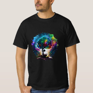 Magisch boek t-shirt