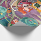 Magisch bos cadeaupapier (Hoek)