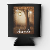 Magisch bos met Fairy Lights Blikjeskoeler (Voorkant)