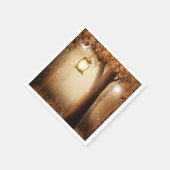 Magisch bos met Fairy Lights Servet (Hoek)