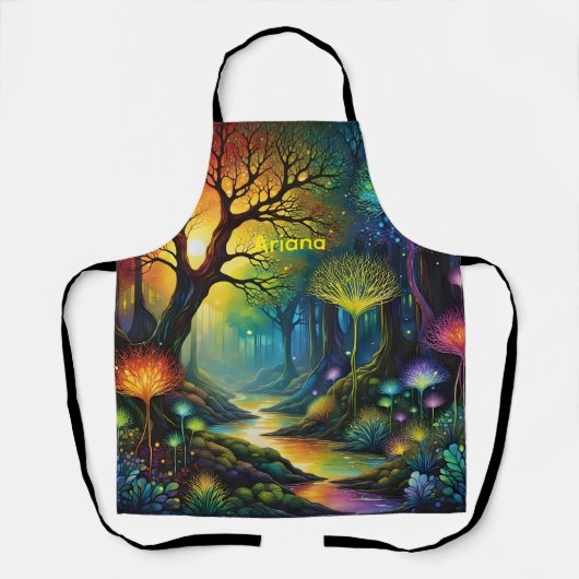 Magisch Bos Schort Ontwerp (Voorkant)