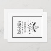 Magisch Briefkaart (Voorkant / Achterkant)